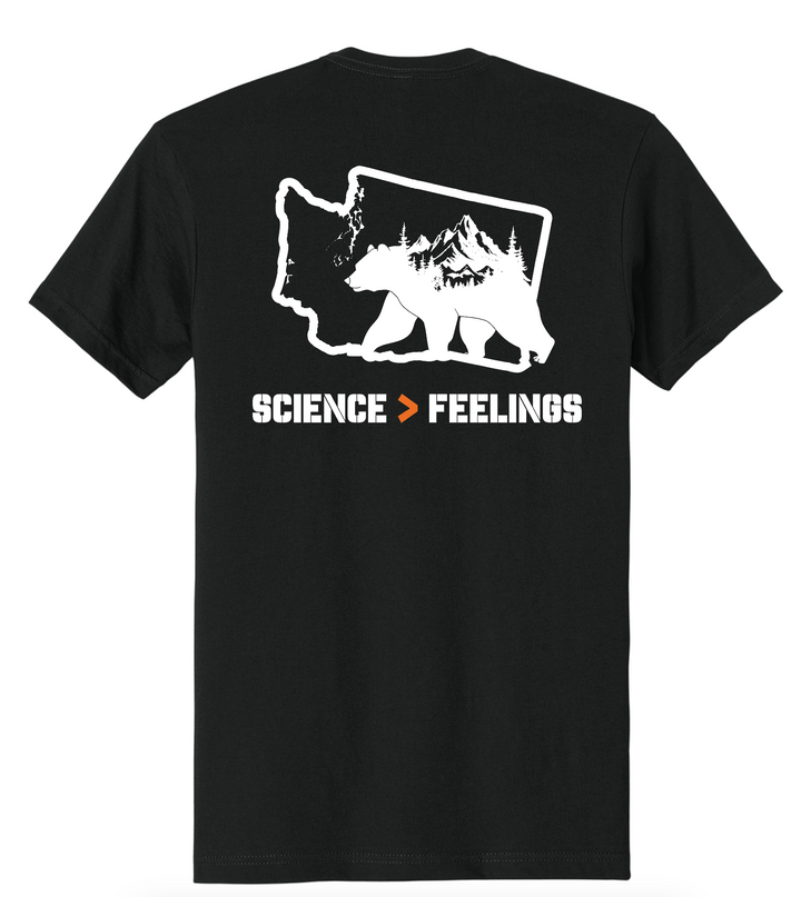 Defend The Hunt Men's T-shirt Back